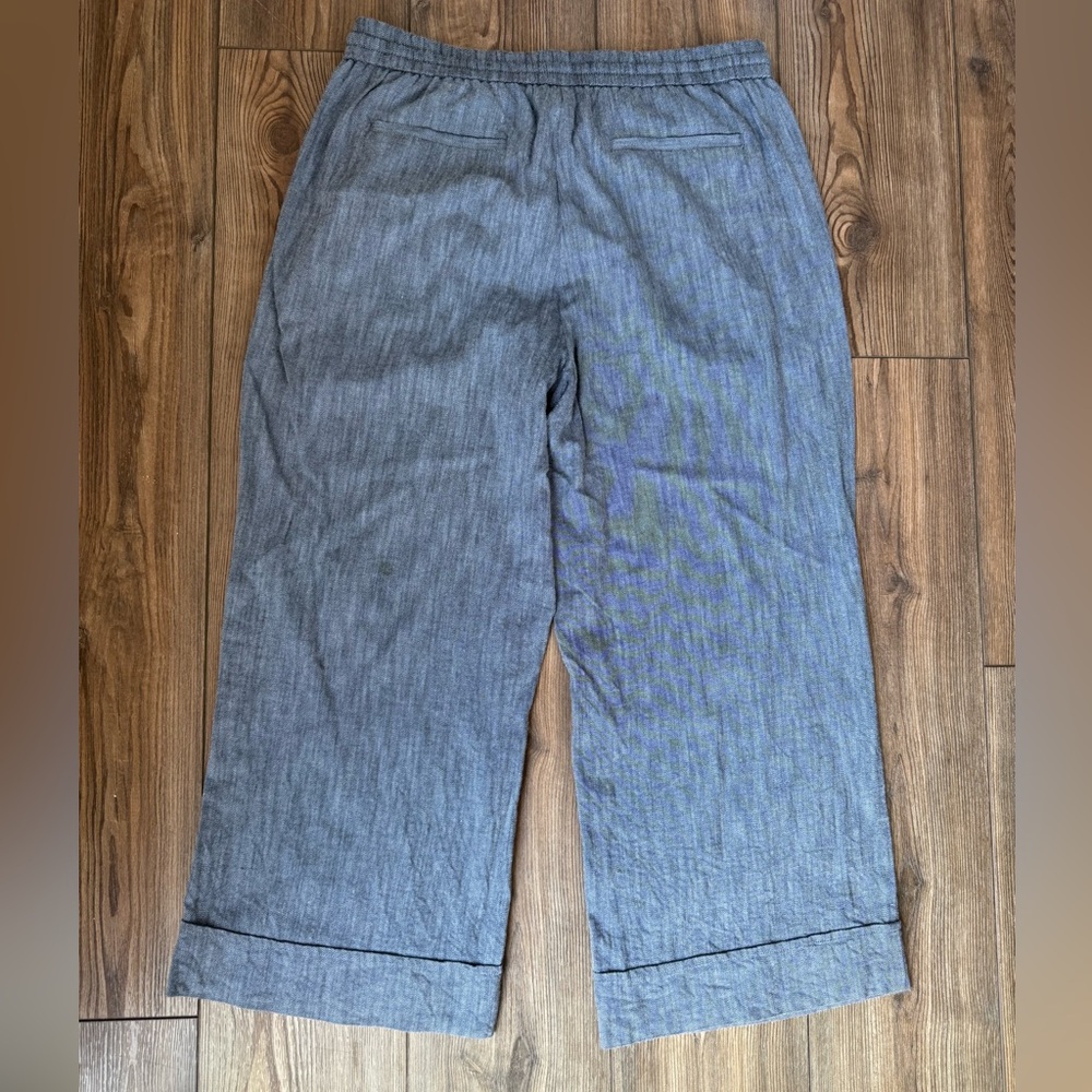 LOFT Drawstring Wide-Leg Pants - Picture 8 of 8